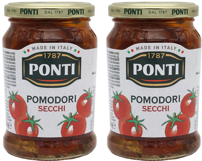 PONTI 油漬番茄乾, 280g, 2個