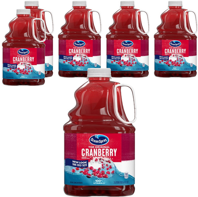 (주)동서 오션스프레이크랜베리주스, 3L, 6개