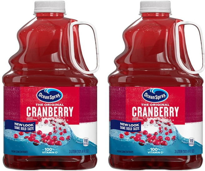 (주)동서 오션스프레이크랜베리주스, 3L, 2개
