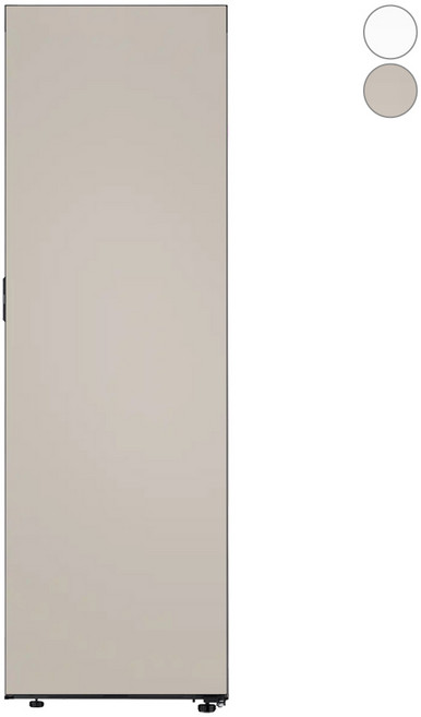 삼성전자 BESPOKE 키친핏 1도어 냉동고 347L 방문설치, 에센셜베이지, RZ34C7905AP