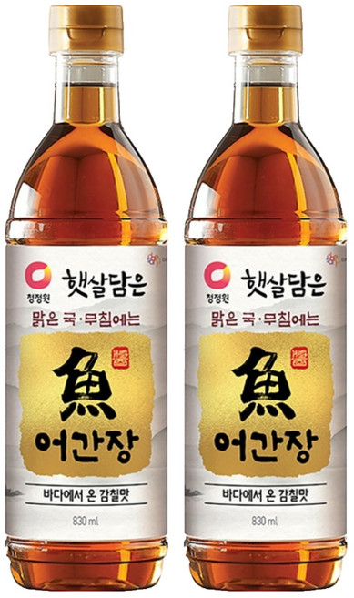 햇살담은 어간장, 2개, 830ml