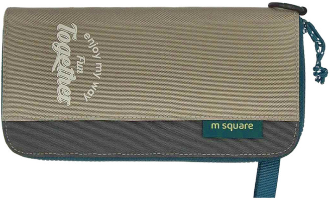 m square 長款護照夾 180g
