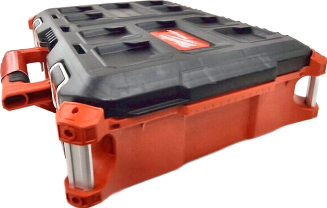 Milwaukee 美沃奇 台灣公司貨 配套工具箱 48-22-8424 紅黑, 1個