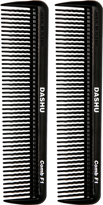 다슈 포마드 전용 콤브 빗, 혼합색상, 2개