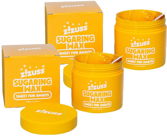 지저쓰 셀프 슈가링 왁스 키트 전신용, 350g, 2개