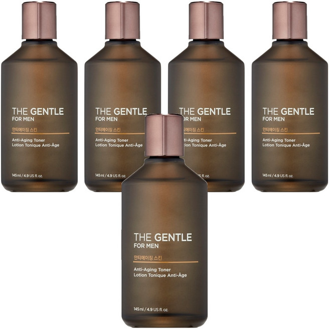 더페이스샵 더젠틀 포맨 안티에이징 스킨, 145ml, 5개