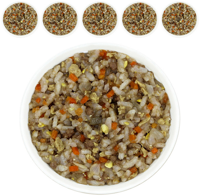 짱죽 실온이유식 한우콩나물야콘밥 완료기, 혼합맛(한우/콩나물), 160g, 6개