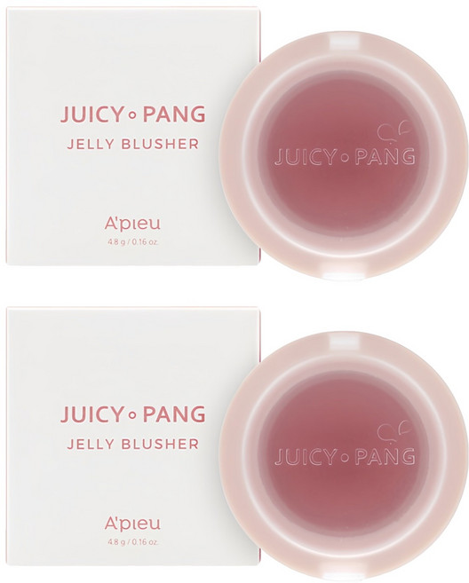 어퓨 과즙팡 젤리 블러셔 4.8g, RD01 이제그만사과해, 2개