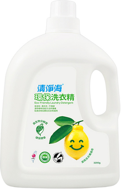 清淨海 環保洗衣精, 3.2kg, 1桶