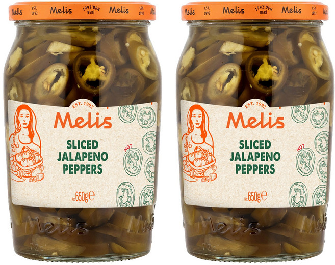Melis 할라페뇨 페퍼, 650g, 2개