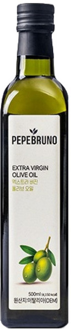 페페브루노 엑스트라버진 올리브오일, 500ml, 1개
