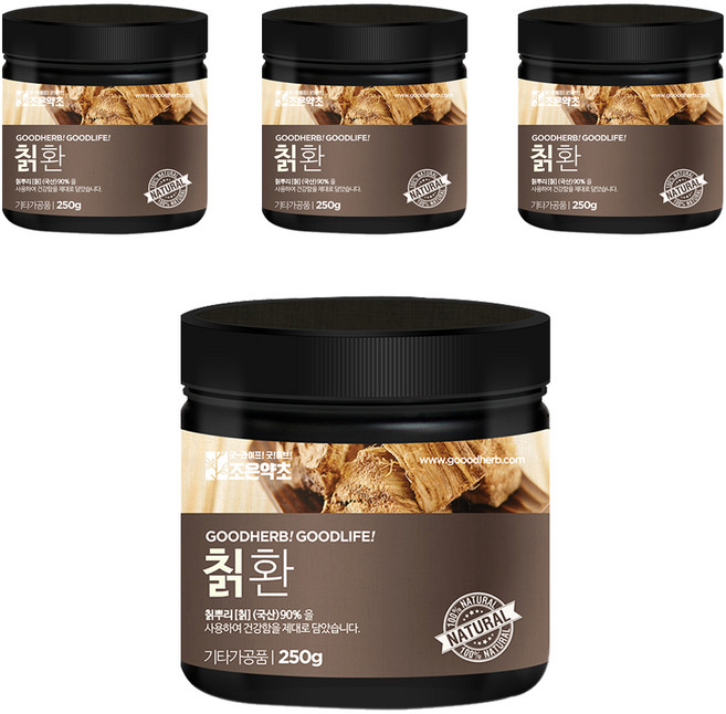조은약초 프리미엄 칡환, 4개, 250g