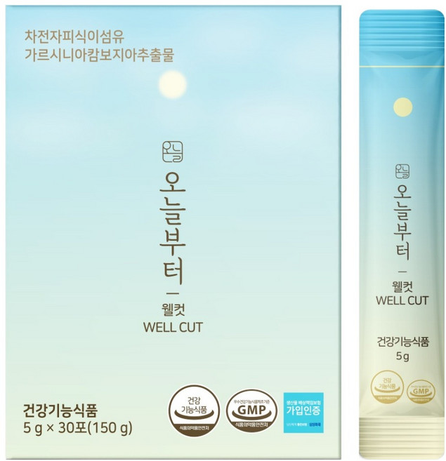 오늘부터 웰컷 가르시니아, 30회분, 150g, 1개