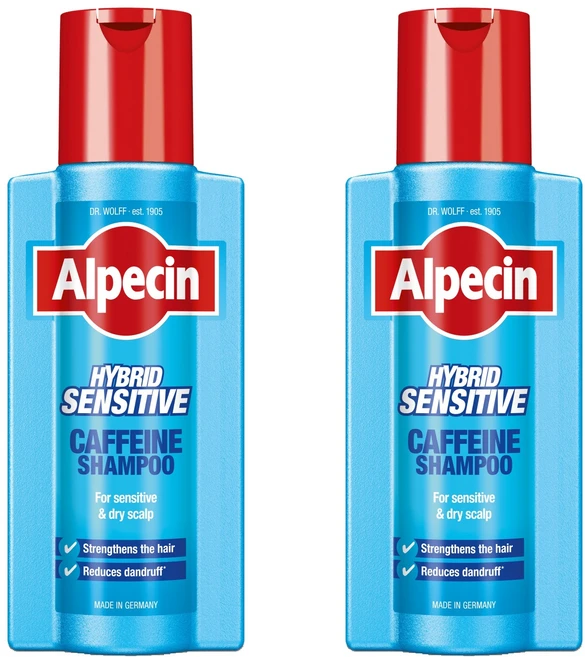 알페신 하이브리드 카페인 샴푸, 250ml, 2개 - 쿠팡