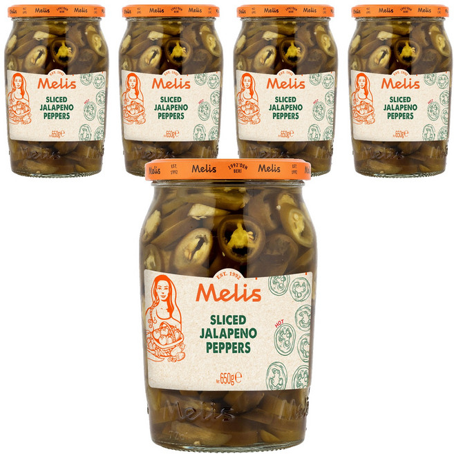 Melis 할라페뇨 페퍼, 650g, 5개