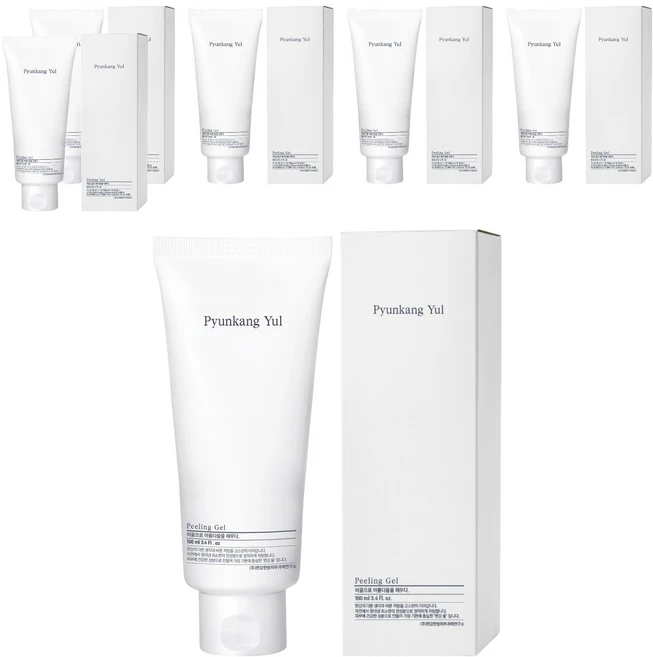 편강율 저자극 각질 케어 필링젤, 100ml, 6개 - 쿠팡