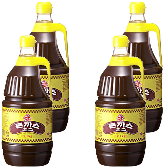 오뚜기 돈까스소스, 2.1kg, 4개