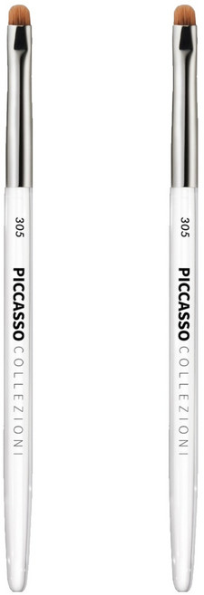 피카소 꼴레지오니 브러쉬 305 아이라이너, 혼합 색상, 2개