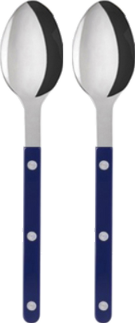 사브르 비스트로 샤이니 디너스푼 21.5cm, 네이비, 2개