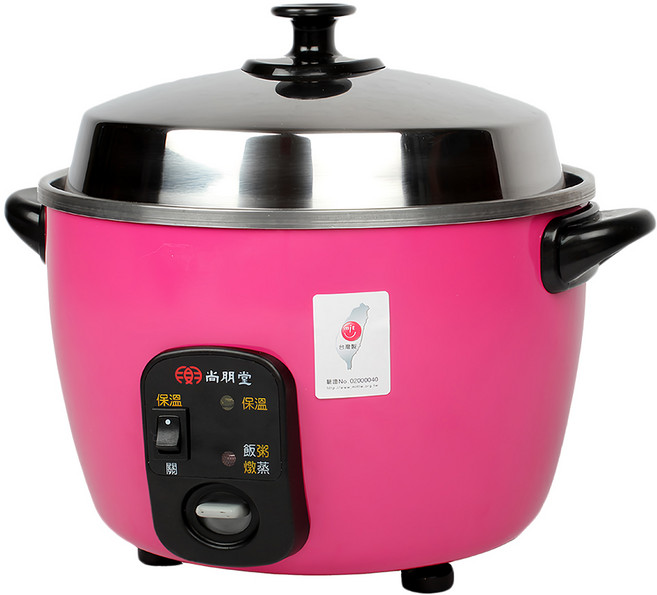 尚朋堂 養生不鏽鋼電鍋 6人份 302 x 252 x 254mm, SSC-06KD