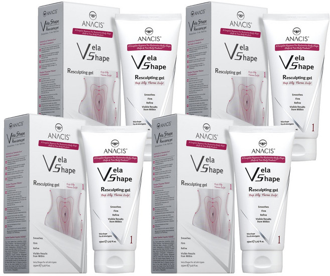 아나시스 벨라쉐이프 리스컬팅젤, 4개, 150ml