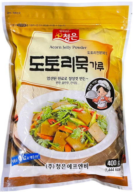 청은에프엔비 도토리묵 가루, 400g, 1개