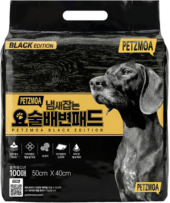 페츠모아 냄새잡는 요술배변패드 표준형 레몬향, 100개입, 1개