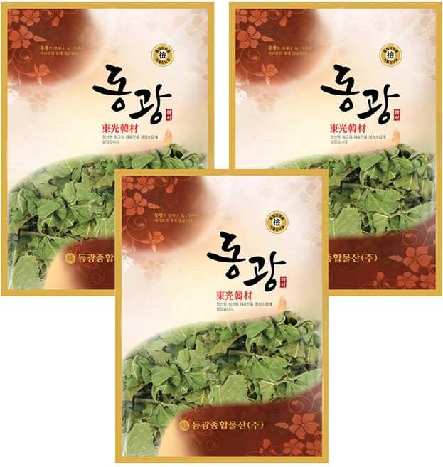 동광한방몰 국내산 뽕잎 상엽, 600g, 3개
