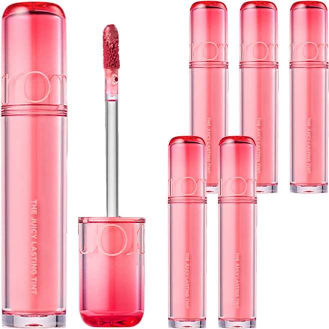 롬앤 더 쥬시 래스팅 틴트, 20 쥬쥬 피그, 6개