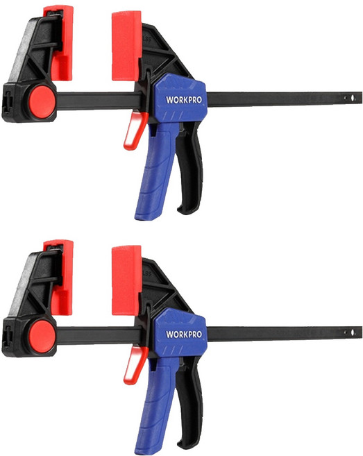 워크프로 퀵 F타입 클램프 300mm WP232036, 2개