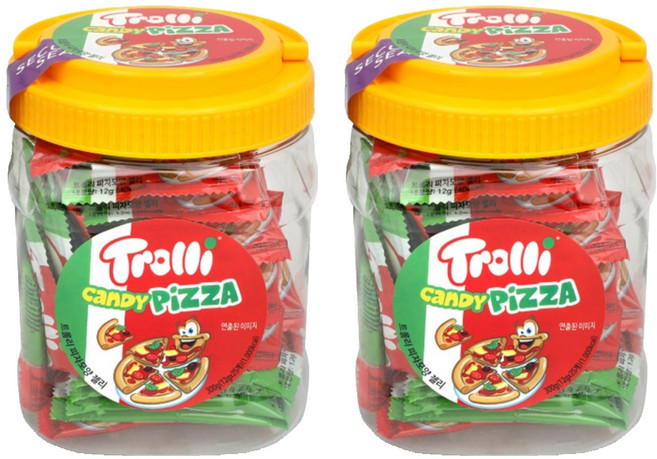Trolli 披薩造型軟糖 25入, 2個