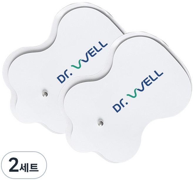 닥터웰 저주파 마사지기 전용 리필 젤패드, 2세트