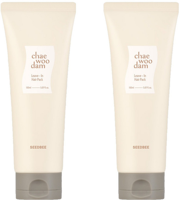 씨드비 채우담 바르는 헤어팩, 150ml, 2개