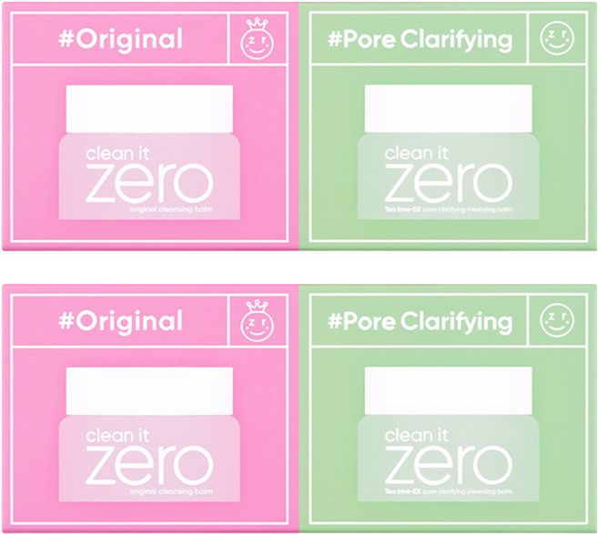 BANILA CO 芭妮蘭 台灣公司貨 ZERO 零感肌瞬淨卸妝霜 2個, 7ml, 2組