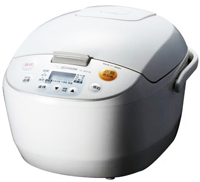 ZOJIRUSHI 象印 日製微電腦電子鍋 10人用, NL-AAF18, 白色