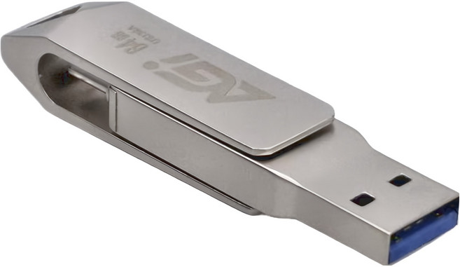 AGi 亞奇雷 USB 3.2 TYPE C 雙用隨身碟 UE138A, 64GB, 1個