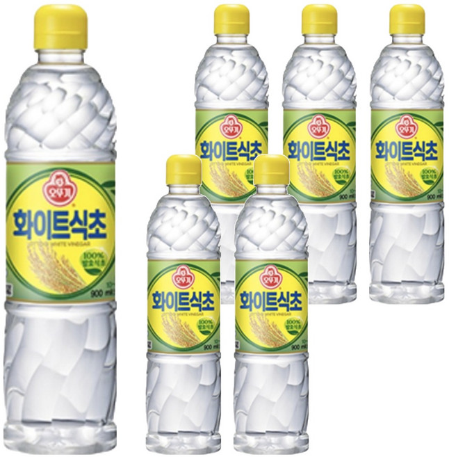 OTOKI 不倒翁 白醋, 900ml, 6瓶
