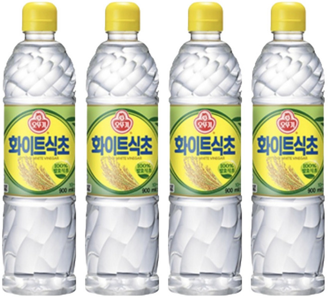OTOKI 不倒翁 白醋, 900ml, 4瓶