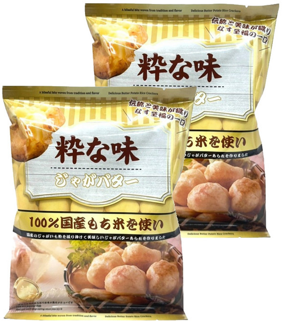 濃味馬鈴薯米果球, 55g, 2包