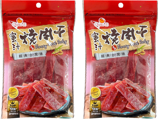 Chiao-E 巧益 蜜汁燒肉乾, 100g, 2包
