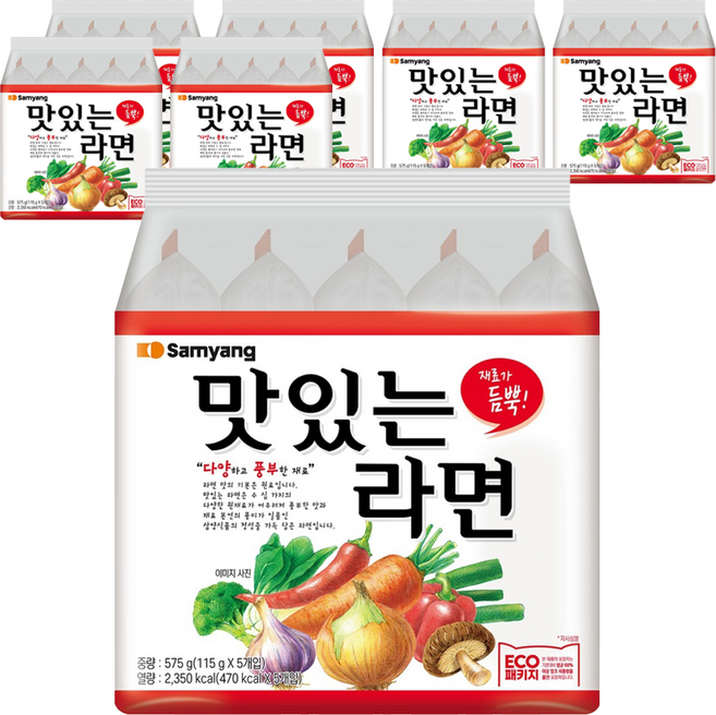삼양 맛있는라면 115g, 35개