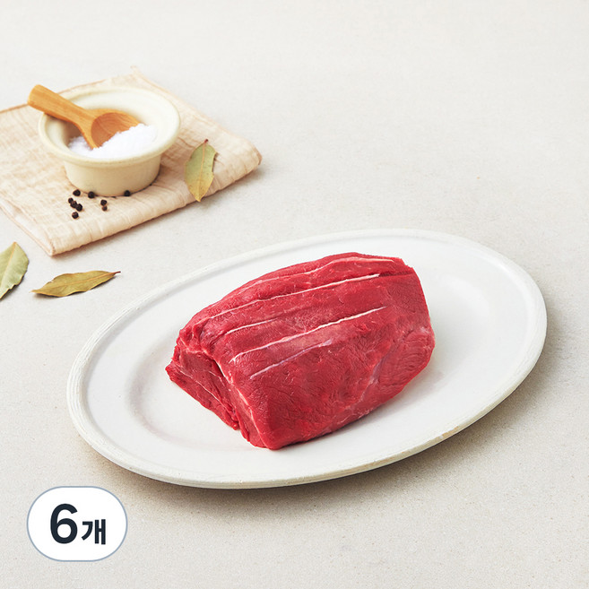 한우 알사태 1등급 수육용 (냉장), 500g, 6개