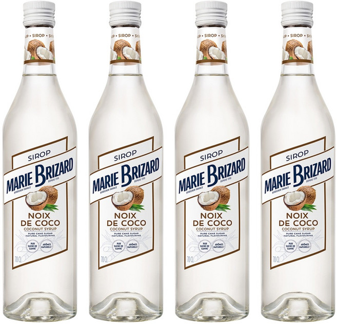 마리브리자드 코코넛 시럽, 700ml, 4개