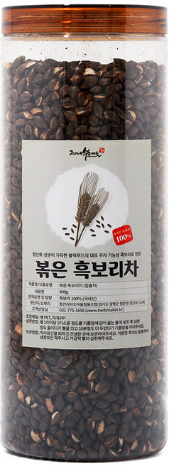 증안리약초마을 볶은 흑보리차, 400g, 1개입, 1개