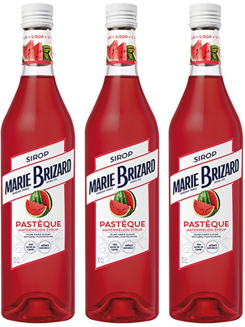 마리브리자드 워터멜론 시럽, 700ml, 3개