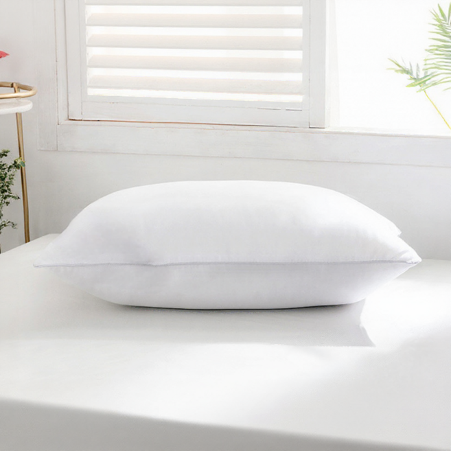 팔팔바디 고중량 푹신한 호텔 베개, 화이트, 1개