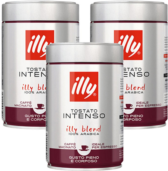 일리커피 다크 분쇄, 250g, 3개, 에스프레소