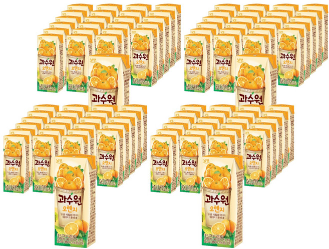 남양과수원 오렌지, 190ml, 96개
