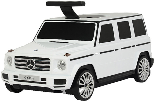 대호토이즈 벤츠 유아 2 in 1 캐리어 붕붕카, 화이트, 1개