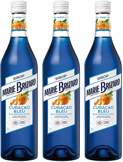 마리브리자드 블루큐라소 시럽, 700ml, 3개